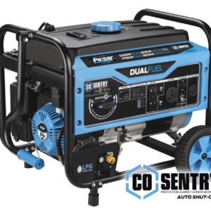 Pulsar 5,250-Watt Dual Fuel Portable Generator with CO Sentry