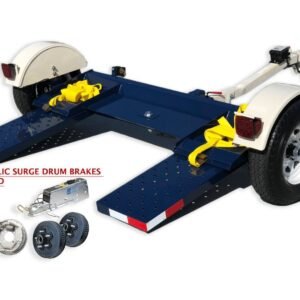 Hydraulic Brake Car Tow Dolly – Heavy-Duty Vehicle Transport Trailer
