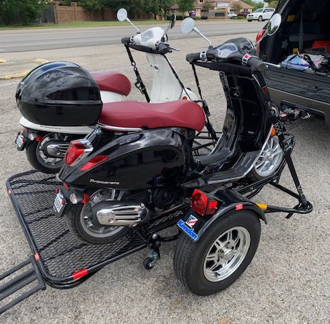 Stand-Up Dirt Bike Trailer, Sport Bike & Scooter Trailer - USED - Image 12