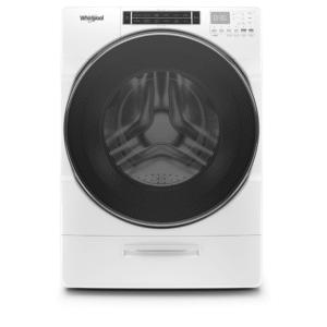 Whirlpool 5.0 Cu. Ft. High-Efficiency Front Load Washing Machine – White, Load & Go™ XL Automatic Detergent Dispenser