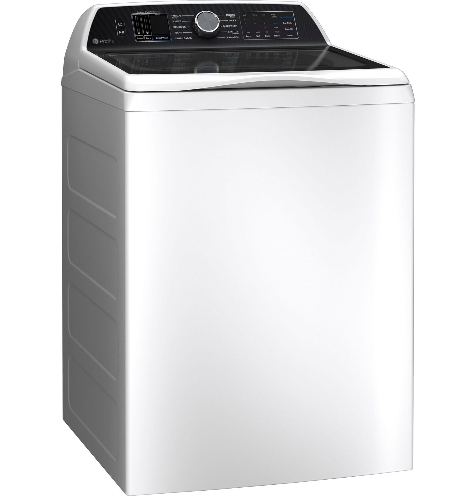 GE APPLIANCES PTW705BSTWS high efficiency top load washer - Image 2