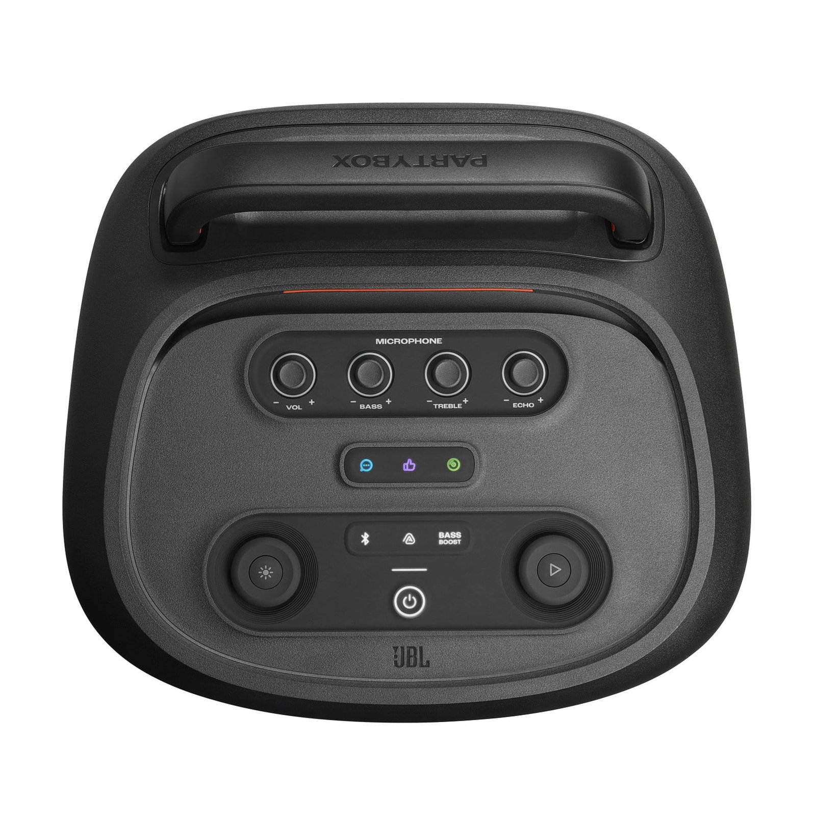 JBL PartyBox 520 - Portable battery-powered party speaker with powerful and loud sound - Black - Image 4