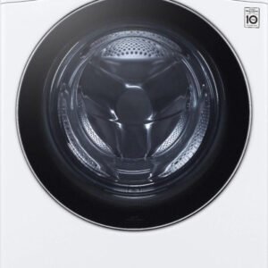LG 5.0 Cu. Ft. Smart Front Load Washer – High-Efficiency, Steam & Built-In Intelligence, White