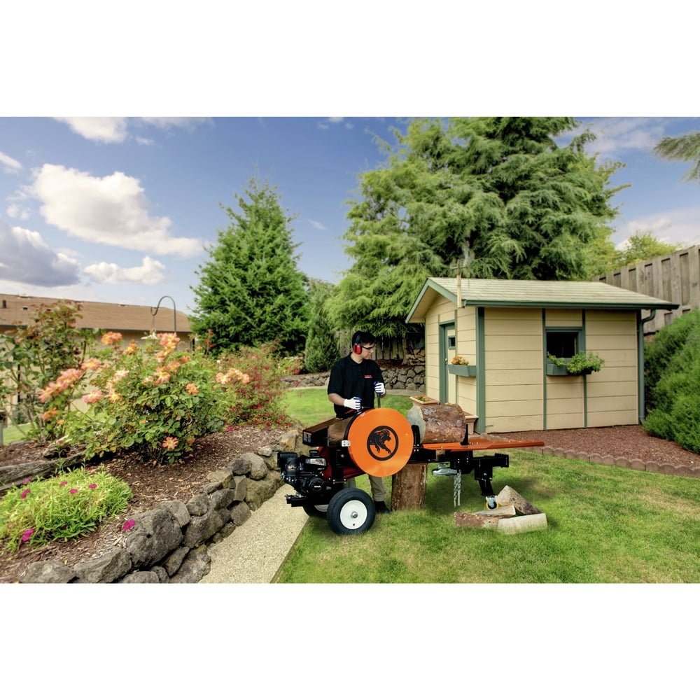 Power King PK0342 7 HP Powered by KOHLER CH270 Command PRO Commercial Gas Engine 42 Ton 3 Second Cycle Kinetic Log Splitter with All-Weather Protective Cover - Image 3