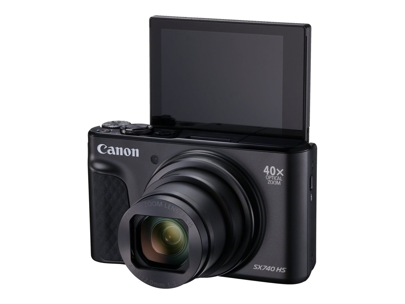 Canon PowerShot SX740 HS Digital Camera, 20.3 Megapixel CMOS Sensor, 40x Optical Zoom, 4K Video, Compact, Black - Image 4