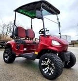 48V Electric Golf Cart 2-Seater – Renegade Light Edition Utility Golf UTV, Red - Image 4
