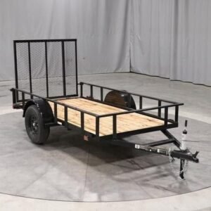 6×10 Carry-On Utility Trailer – Single Axle with Heavy-Duty Steel Frame
