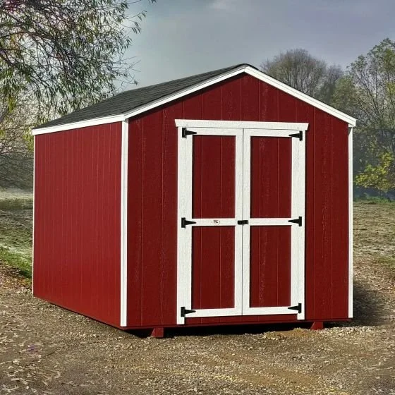 12×12 Little Cottage Co. Pre-Cut Gable Shed Kit – DIY Storage Building