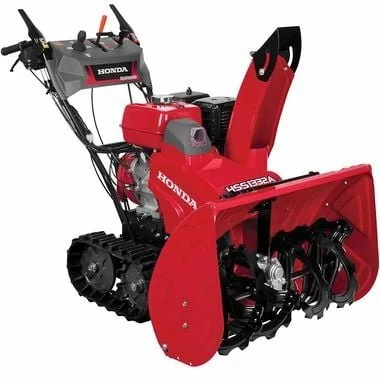 Honda HSS1332AAT 32-Inch Two-Stage Track Drive Snow Blower – GX390 Engine