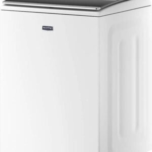 Maytag 5.3 Cu. Ft. High Efficiency Smart Top Load Washer with Extra Power Button – White