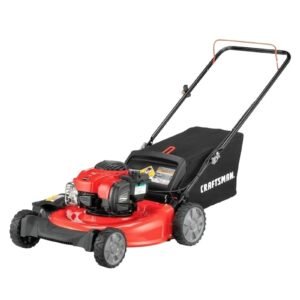 CRAFTSMAN M110 21-Inch Push Gas Lawn Mower – 140cc Gas Engine