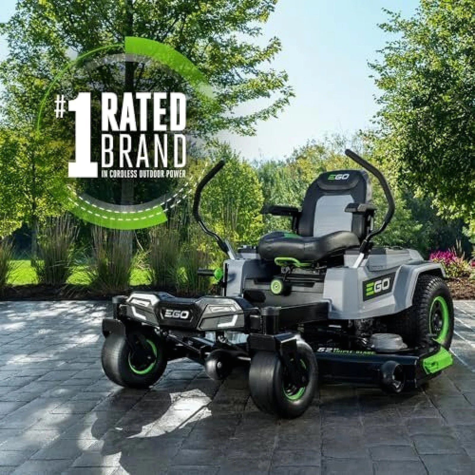 EGO Power+ Z6 ZT5207L 52-Inch 56V Electric Zero-Turn Riding Lawn Mower – Six 12.0Ah Batteries & Charger - Image 5