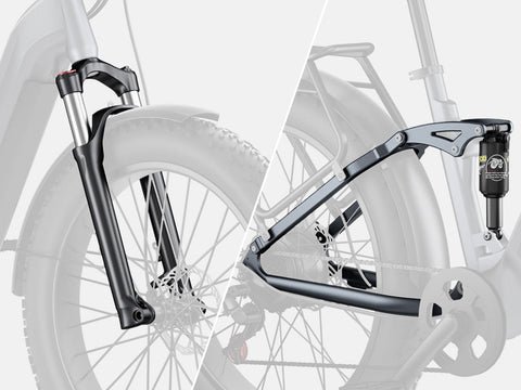 Hiboy EX7 Full Suspension System