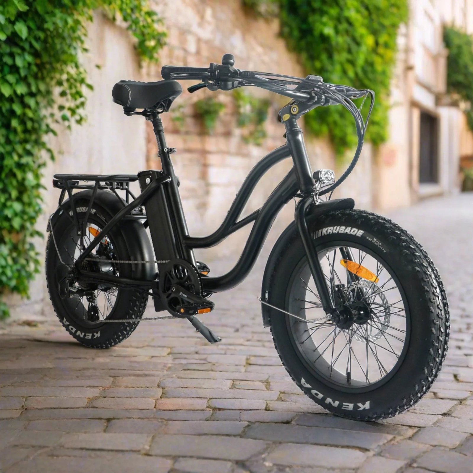 Coastal Cruiser Step Thru Mini 20x4 52V/17Ah 750W Electric Bike - Image 4