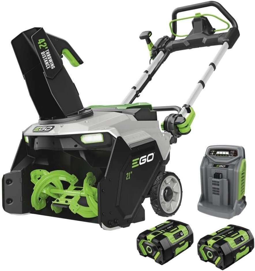 EGO Power+ SNT2122 21" Single-Stage Snow Blower with Peak Power, (2) 4Ah Batteries and 320W Charger Included - Image 13
