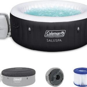 Coleman SaluSpa Miami Energy-Efficient AirJet 2-4 Person Inflatable Hot Tub