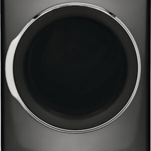 Electrolux - 8.0 Cu. Ft. Stackable Electric Dryer with Steam and Balanced Dry - Titanium
