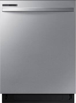 GE - 24" Top Control Built-In Stainless Steel Tub Dishwasher with 3rd Rack, Sanitize Cycle and 47 dBA - Stainless Steel