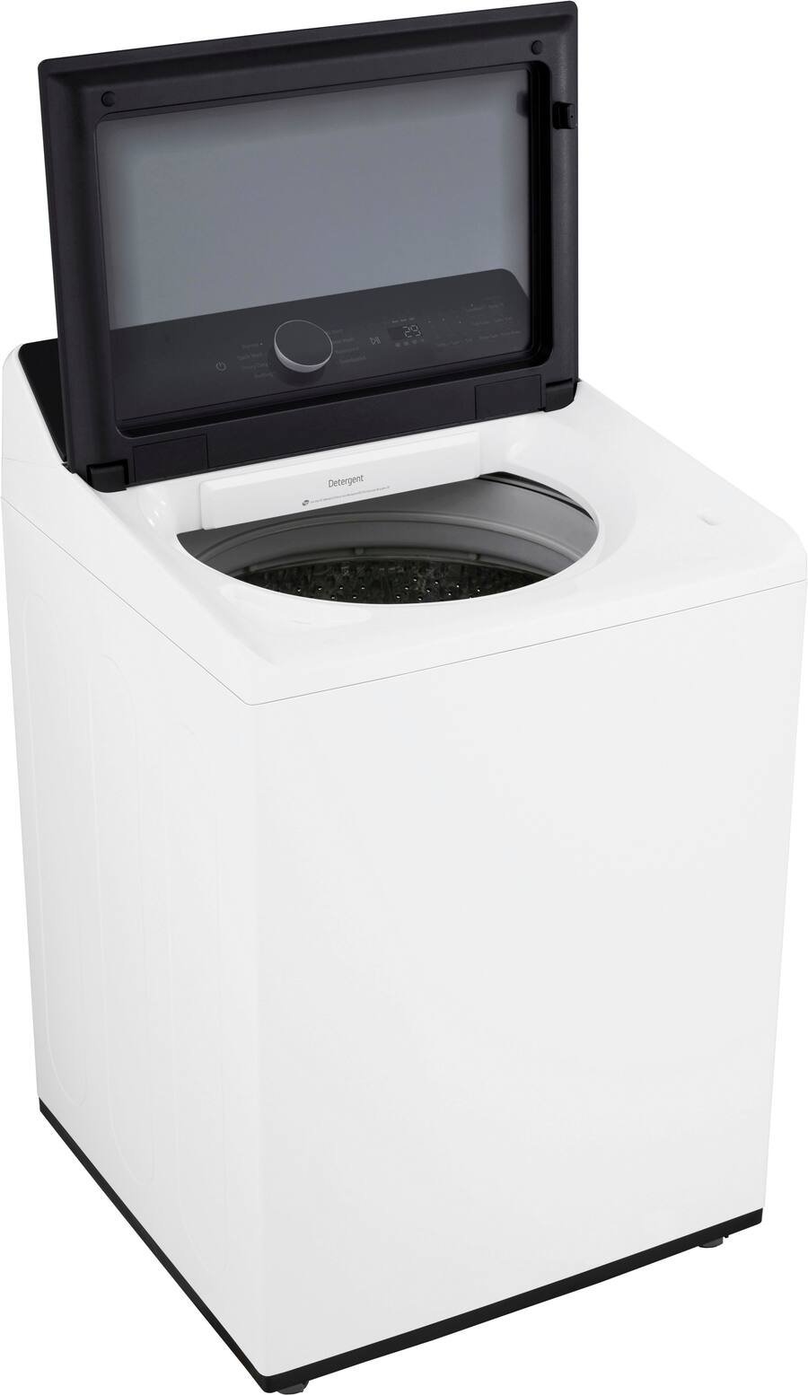 LG - 5.5 Cu. Ft. High Efficiency Smart Top Load Washer with EasyUnload - Alpine White