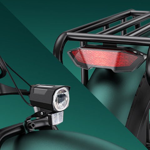 HEADLIGHT AND TAILLIGHT