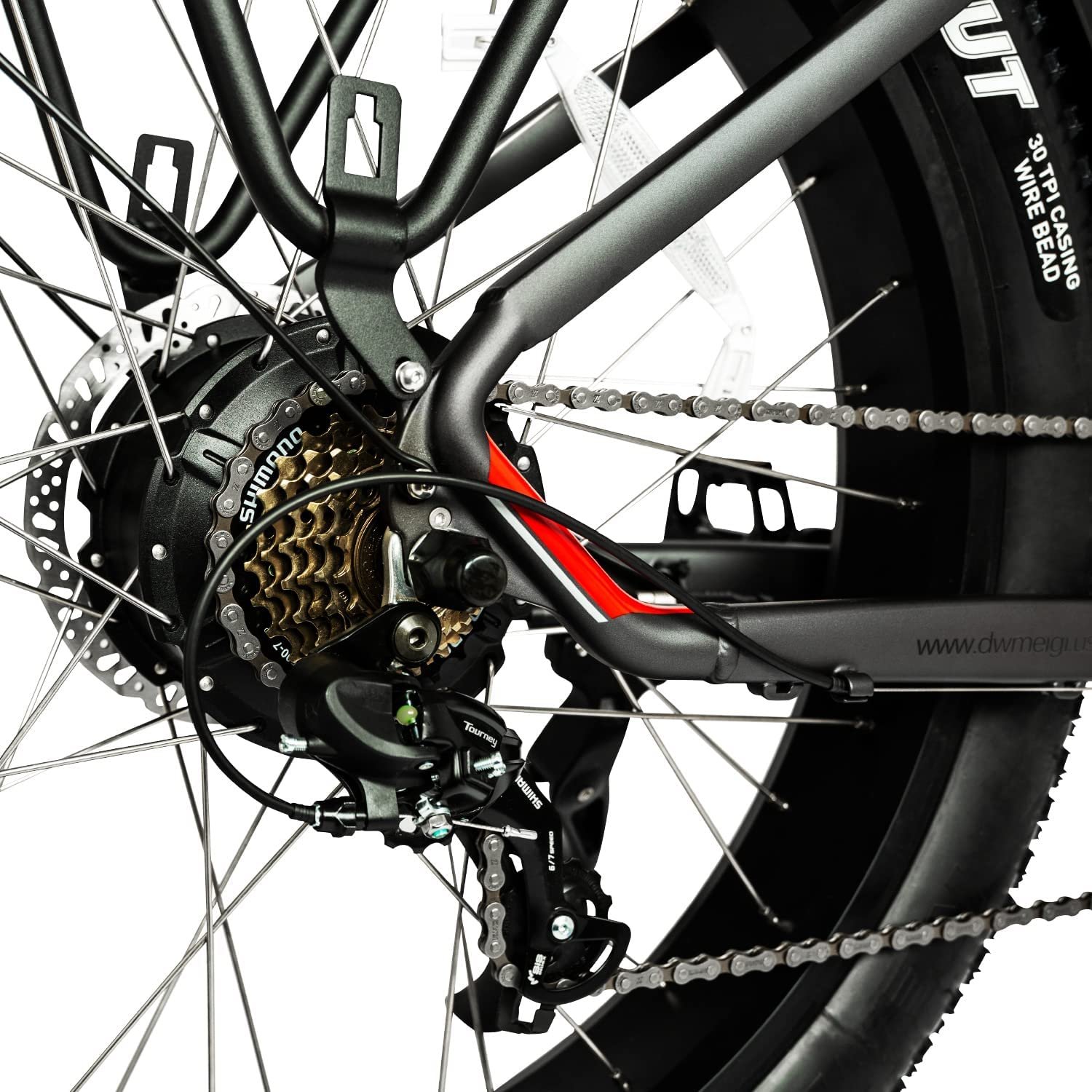 DWMEIGI Pegasus 48V/16Ah 750W Fat Tire Electric Bike - Image 18