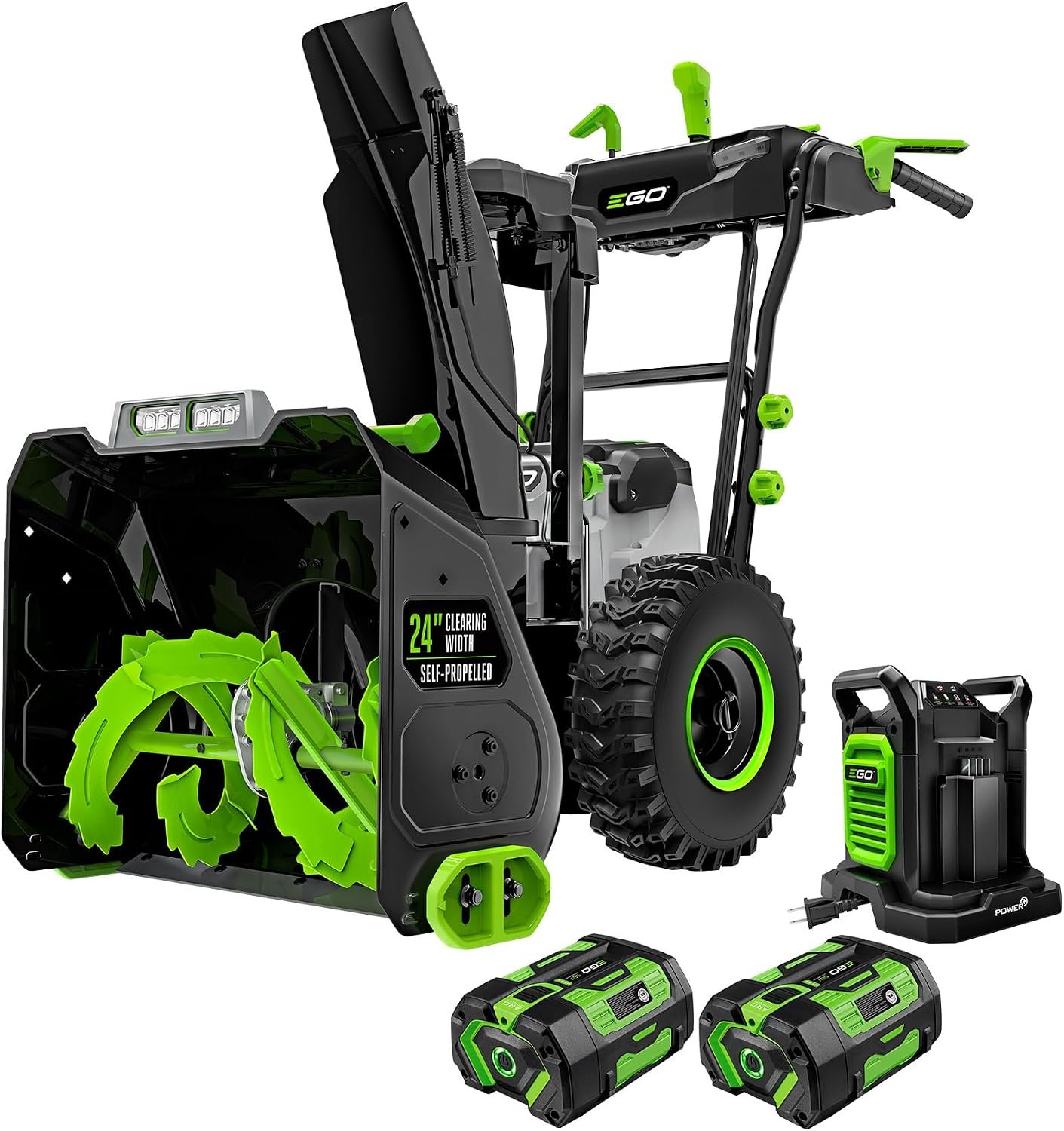 EGO Power+ SNT2122 21" Single-Stage Snow Blower with Peak Power, (2) 4Ah Batteries and 320W Charger Included - Image 3