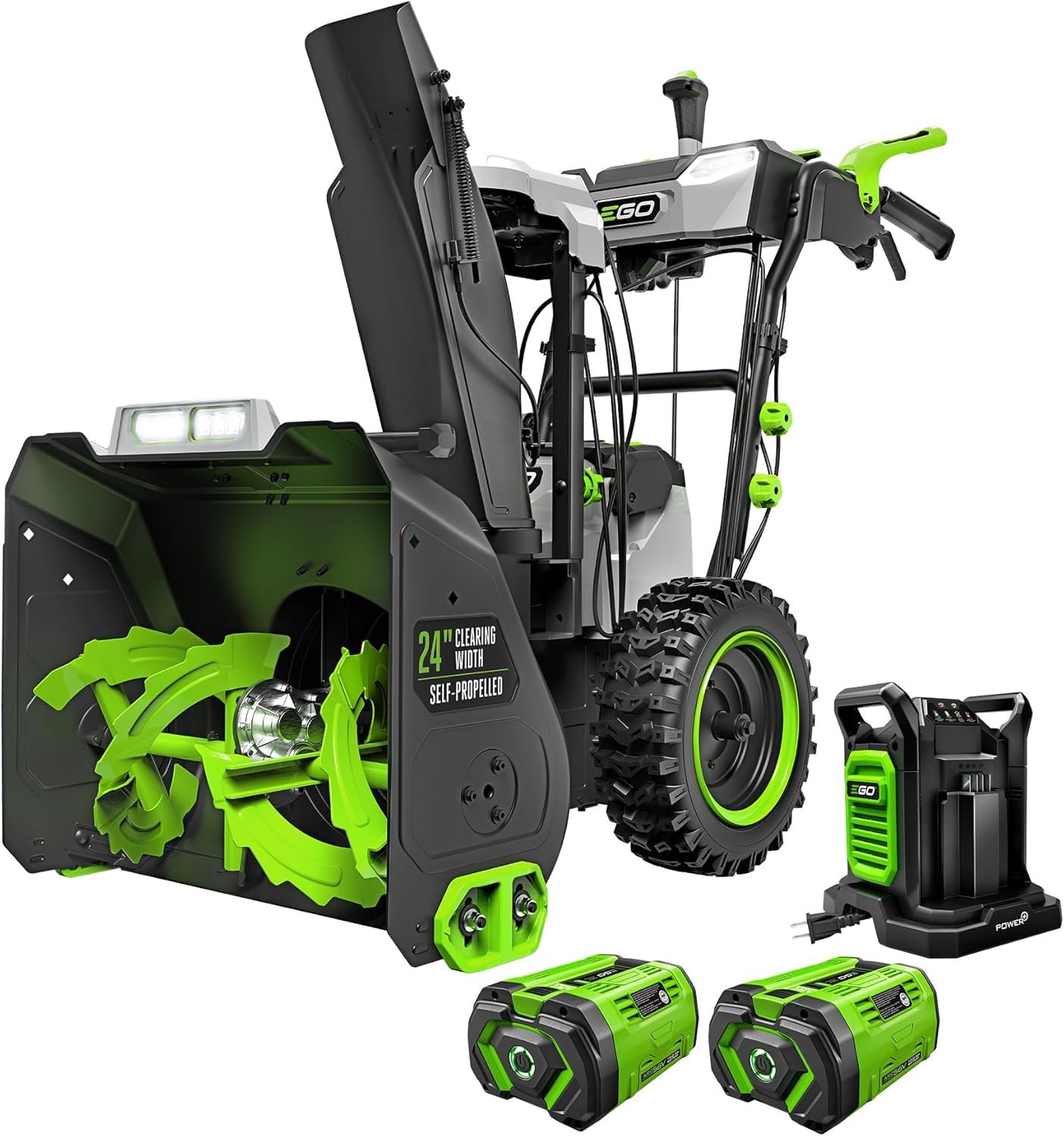 EGO Power+ SNT2122 21" Single-Stage Snow Blower with Peak Power, (2) 4Ah Batteries and 320W Charger Included - Image 5