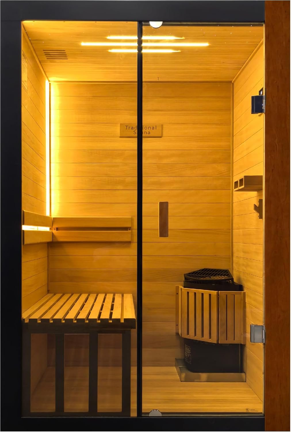 OUTEXER Far Infrared Sauna Home Sauna Spa Room Low-EMF Wood 1200W 120V - Image 10