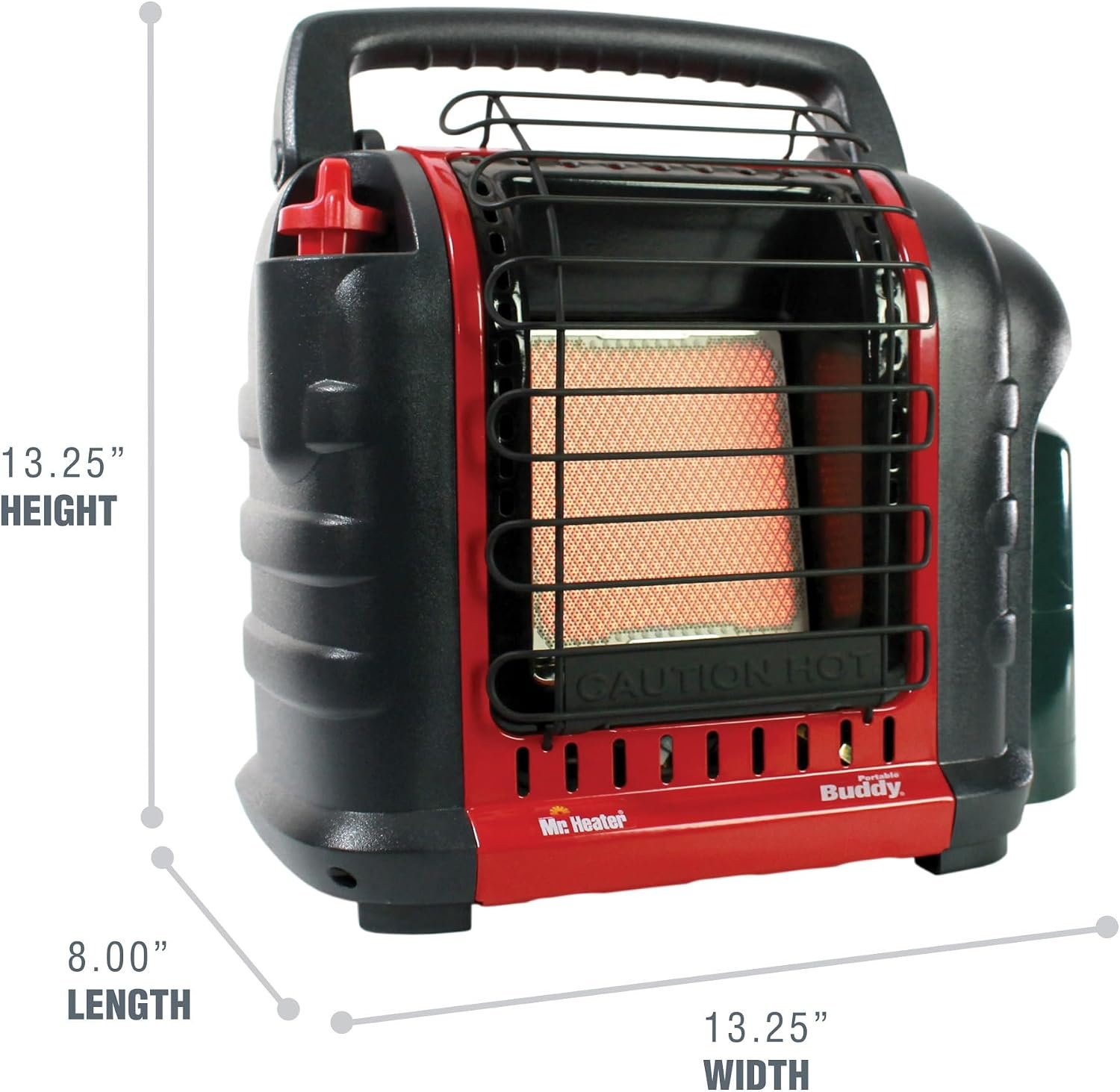 Mr. Heater Portable Buddy 9,000 BTU Radiant Propane Heater - Image 5