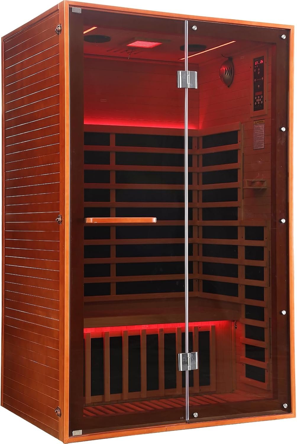 OUTEXER Far Infrared Sauna Home Sauna Spa Room Low-EMF Wood 1200W 120V - Image 29