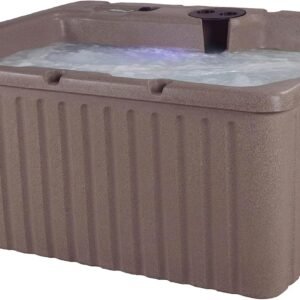 Aqualife Current Outdoor Hot Tub, Free Extras, Fits 4-Adults, Plug and Play Spa, Free Cover Included