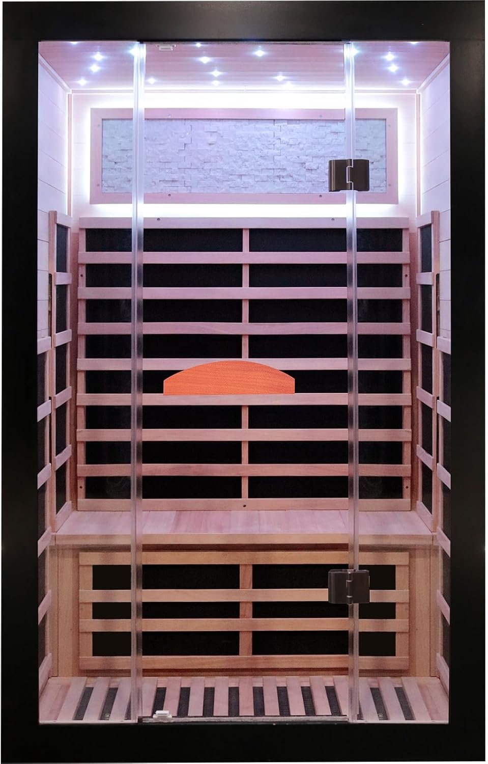 OUTEXER Far Infrared Sauna Home Sauna Spa Room Low-EMF Wood 1200W 120V - Image 24