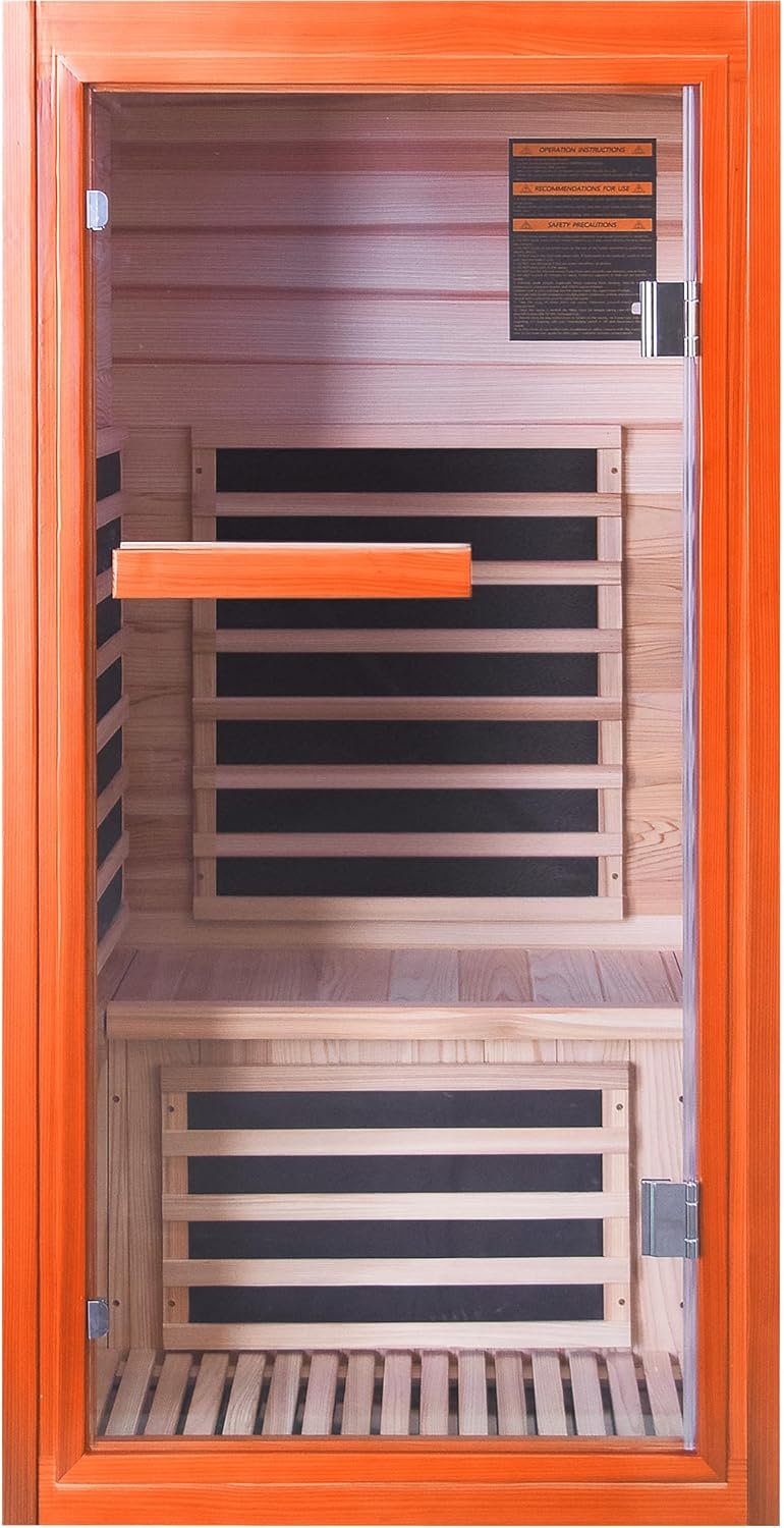 OUTEXER Far Infrared Sauna Home Sauna Spa Room Low-EMF Wood 1200W 120V - Image 19
