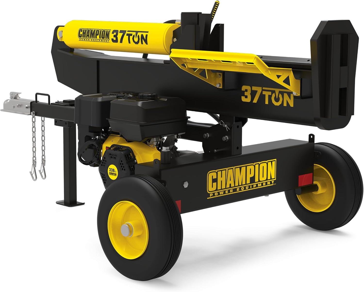 YARDMAX YU3666 35-Ton 2-Way Full Beam Gas Log Splitter with Briggs & Stratton CR950 Engine - Image 8