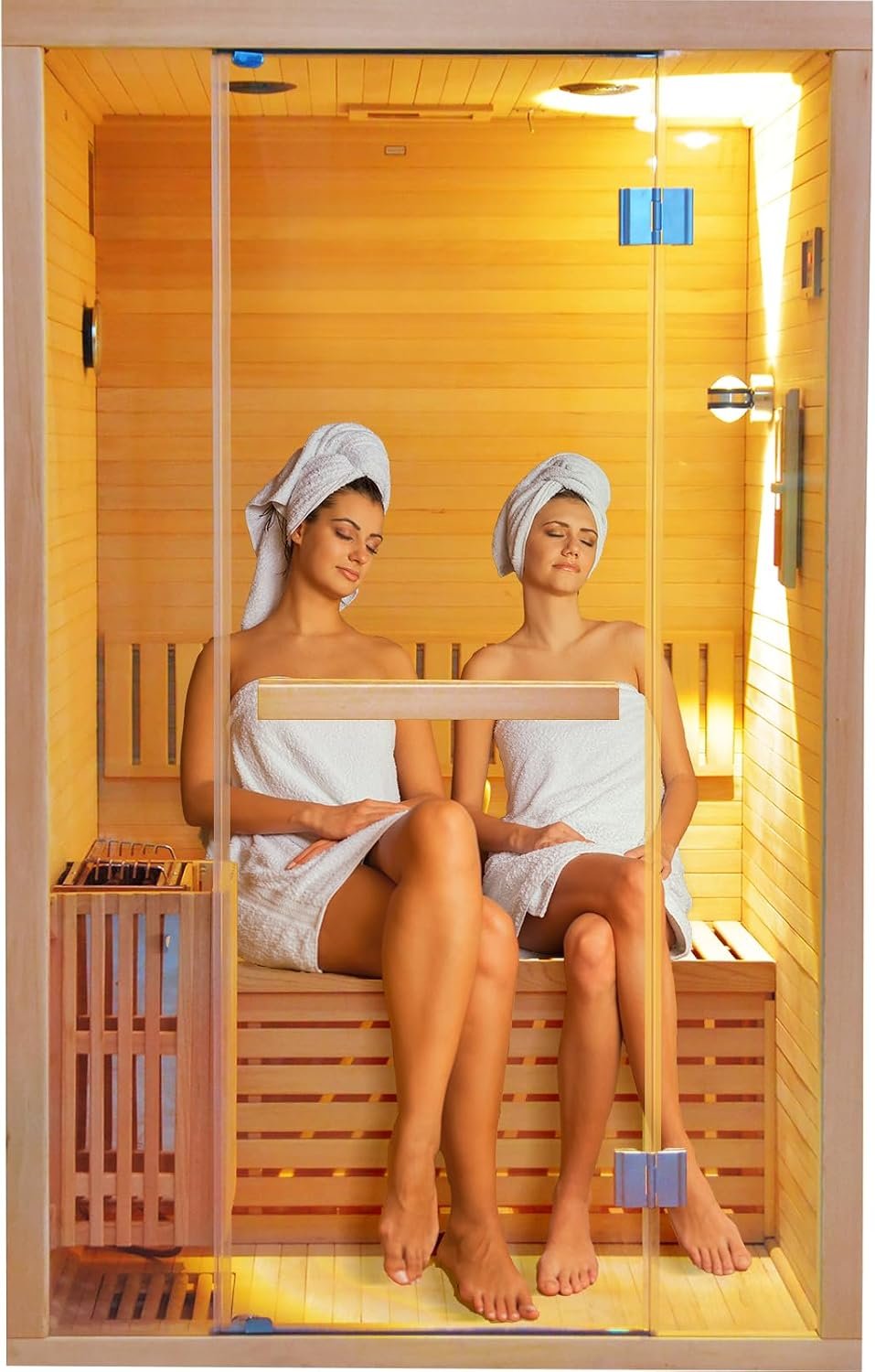 OUTEXER Far Infrared Sauna Home Sauna Spa Room Low-EMF Wood 1200W 120V - Image 22