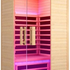 OUTEXER Far Infrared Sauna Home Sauna Spa Room Low-EMF Wood 1200W 120V