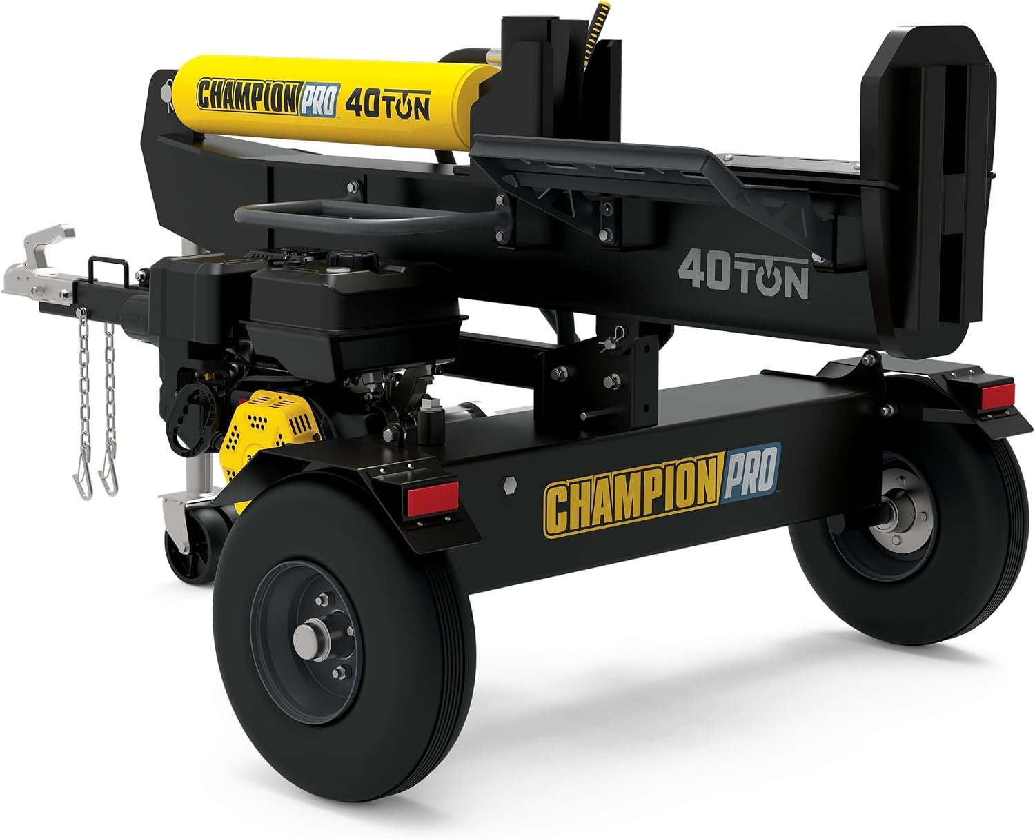 YARDMAX YU3666 35-Ton 2-Way Full Beam Gas Log Splitter with Briggs & Stratton CR950 Engine - Image 7