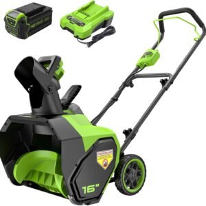 Greenworks 40V 16" Gen2 Cordless Single-Stage Snow Blower – Tool Only, Battery & Charger Not Included