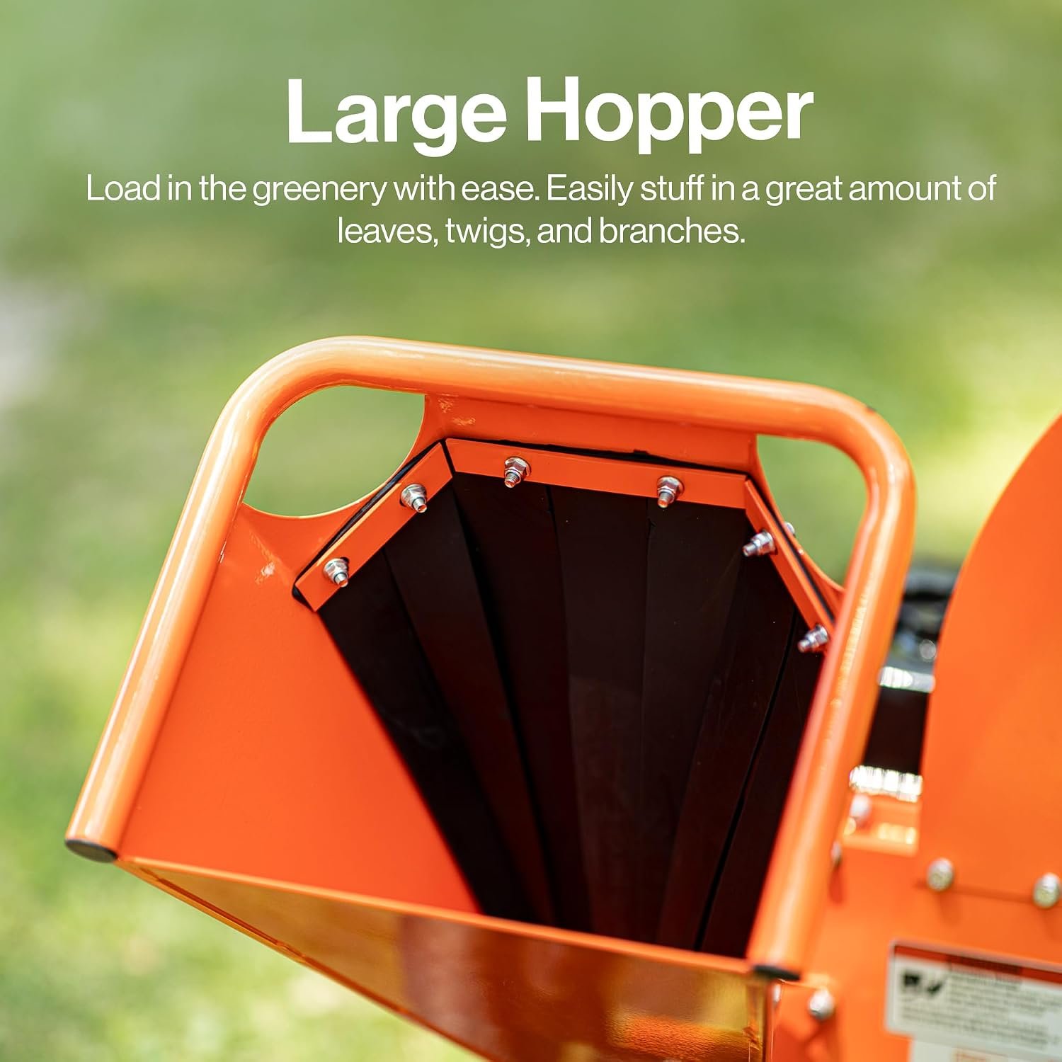 SuperHandy Mini 7HP 212cc Wood Chipper Shredder Mulcher - Image 6