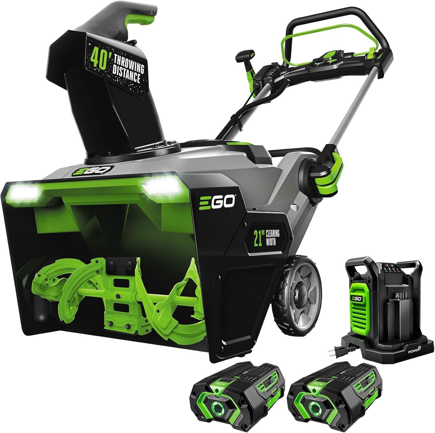 EGO Power+ SNT2122 21" Single-Stage Snow Blower with Peak Power, (2) 4Ah Batteries and 320W Charger Included - Image 11