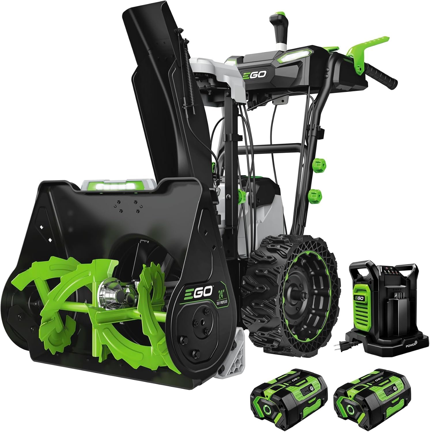 EGO Power+ SNT2122 21" Single-Stage Snow Blower with Peak Power, (2) 4Ah Batteries and 320W Charger Included - Image 9