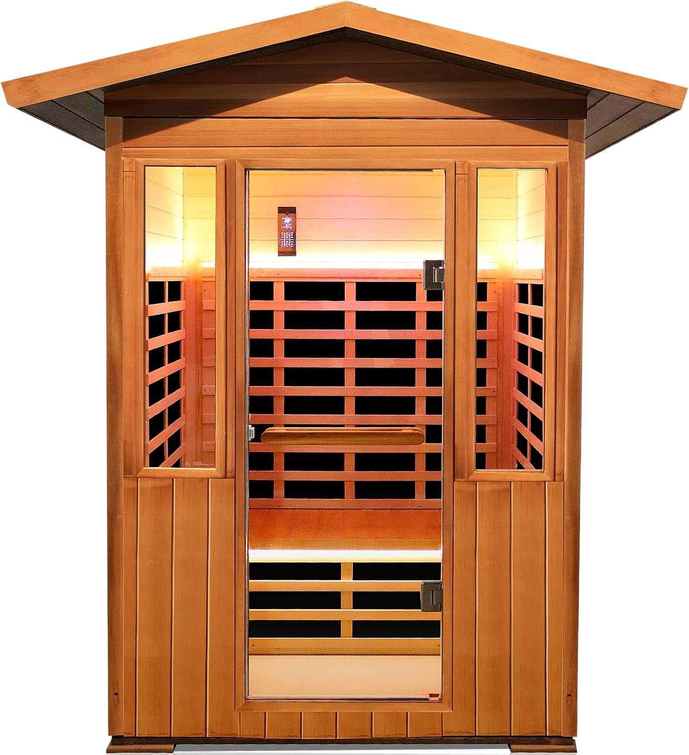 OUTEXER Far Infrared Sauna Home Sauna Spa Room Low-EMF Wood 1200W 120V - Image 17
