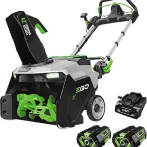 EGO Power+ SNT2122 21" Single-Stage Snow Blower with Peak Power, (2) 4Ah Batteries and 320W Charger Included