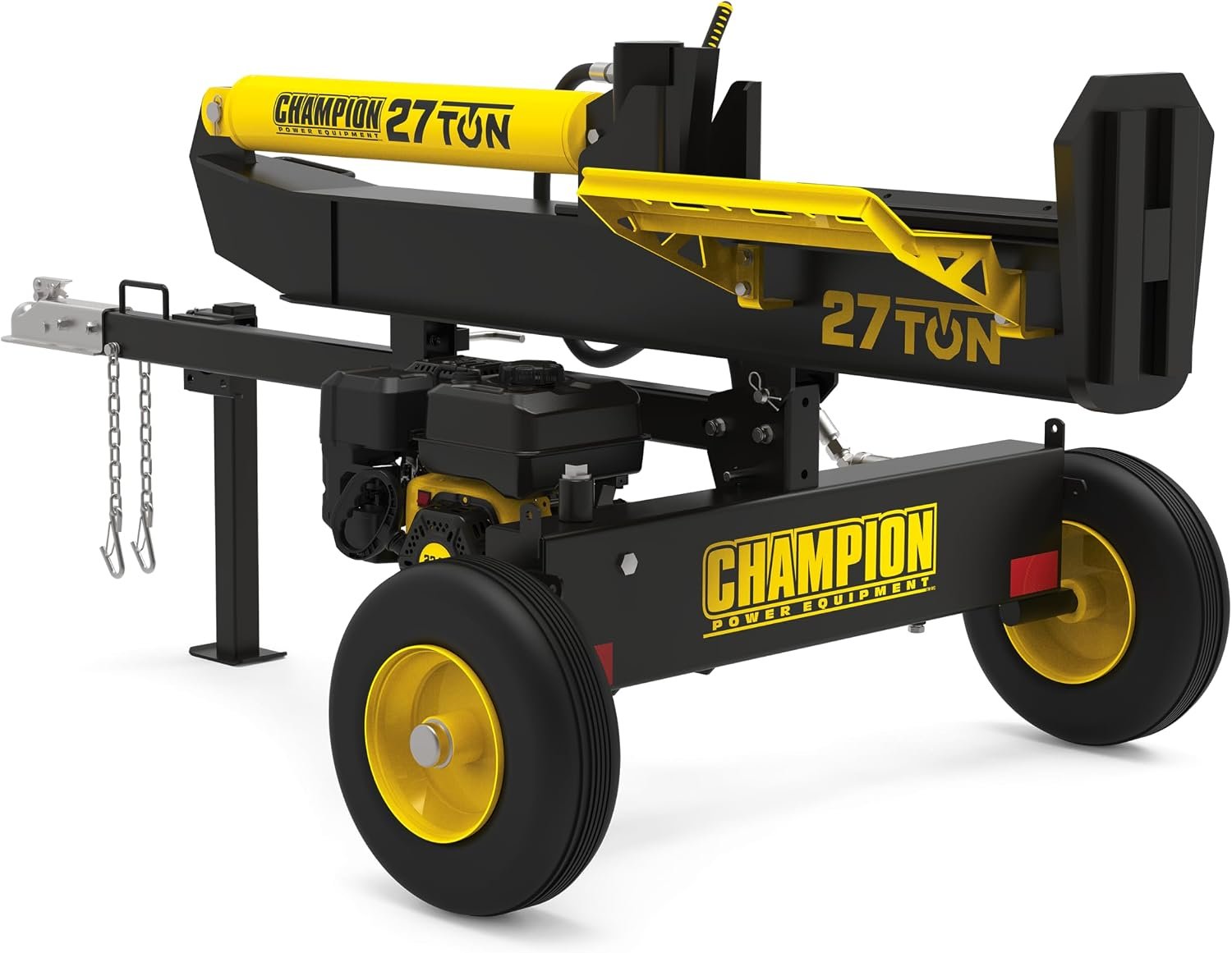 YARDMAX YU3666 35-Ton 2-Way Full Beam Gas Log Splitter with Briggs & Stratton CR950 Engine
