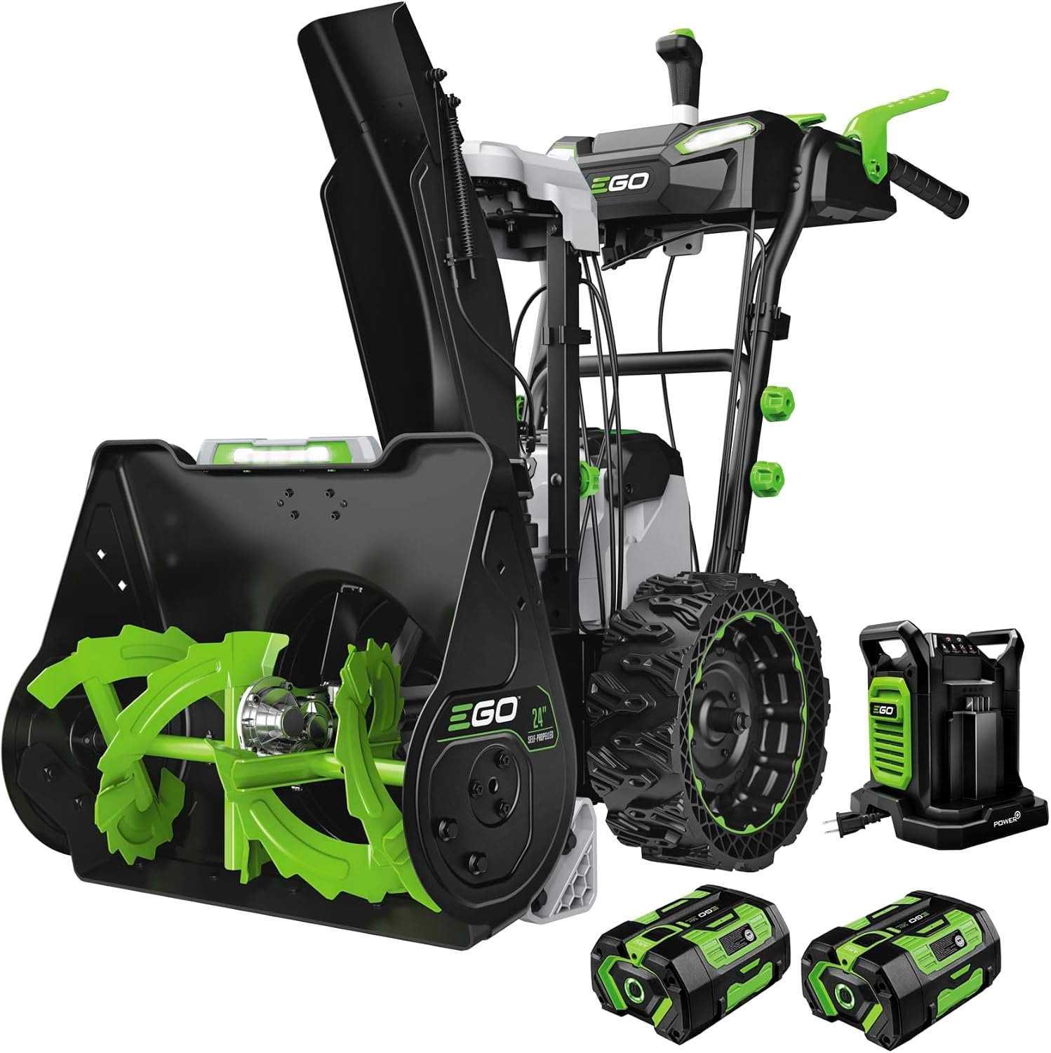 EGO Power+ SNT2122 21" Single-Stage Snow Blower with Peak Power, (2) 4Ah Batteries and 320W Charger Included - Image 12
