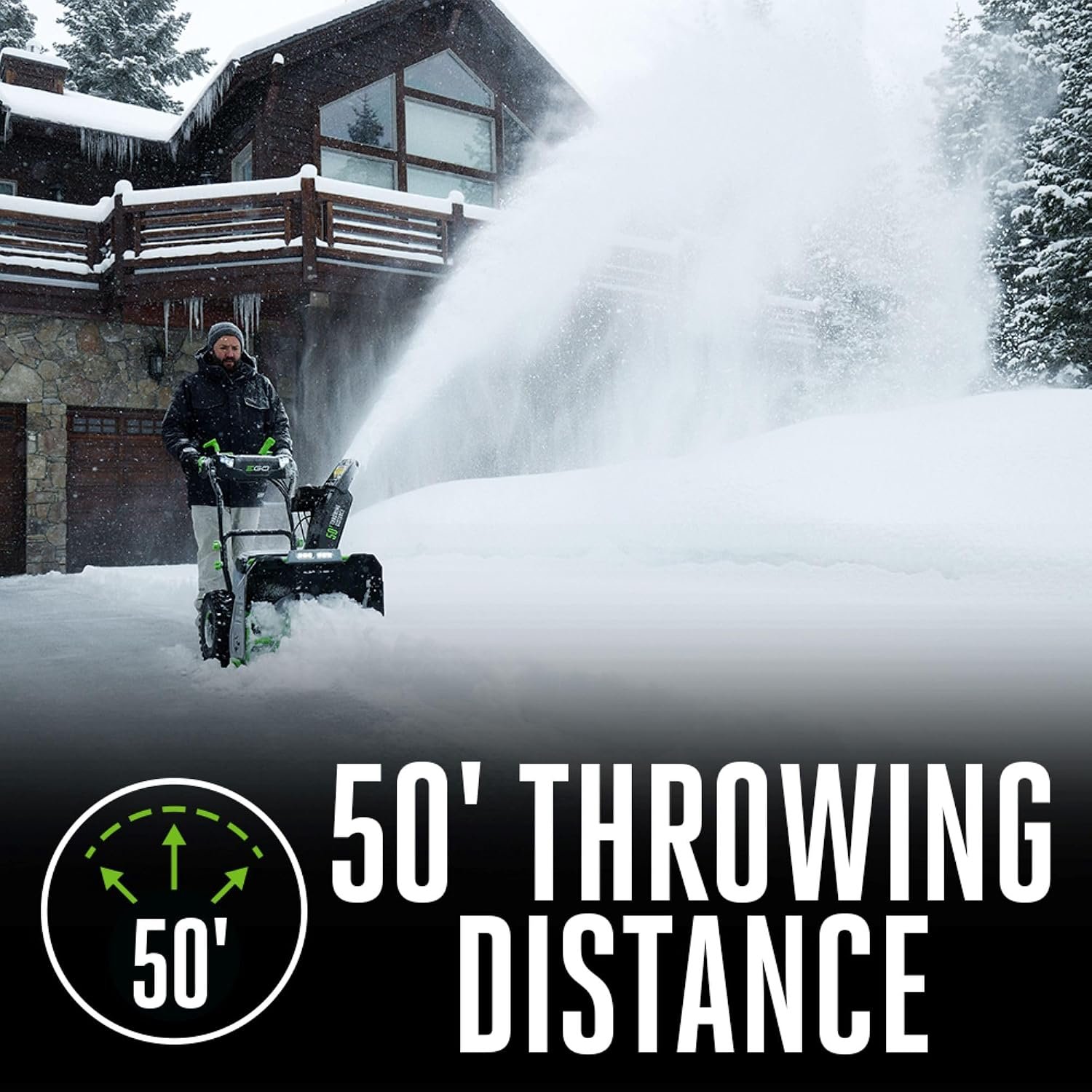 EGO POWER+ SNT2400 24" Two-Stage Self-Propelled Cordless Snow Blower with Peak Power™ – Tool Only - Image 6