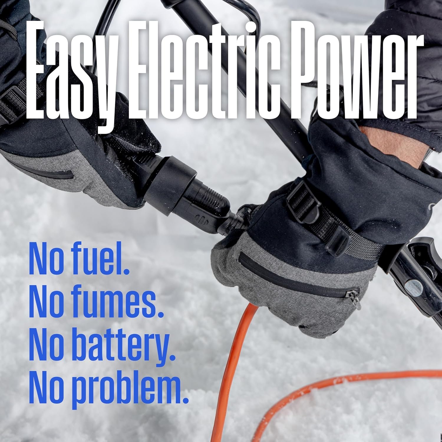 Westinghouse WSnow22 22" 15A Corded Electric Snow Blower – Steel Auger, Dual LED Lights, 25-Ft Throw & 180° Chute - Image 9