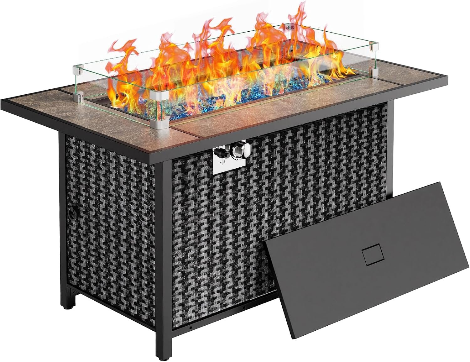 Ciays CIFPT3-N1 28" 50,000 BTU Propane Fire Pit Table - Image 7