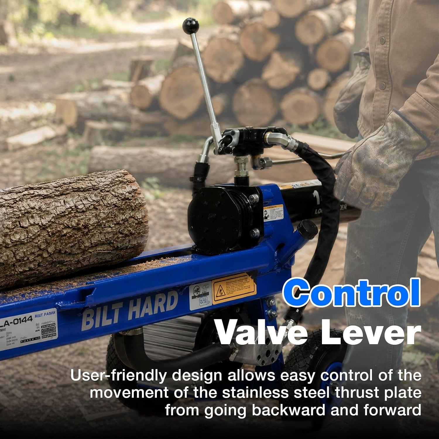 BILT HARD 27-Ton Towable Gas Log Splitter - Image 6
