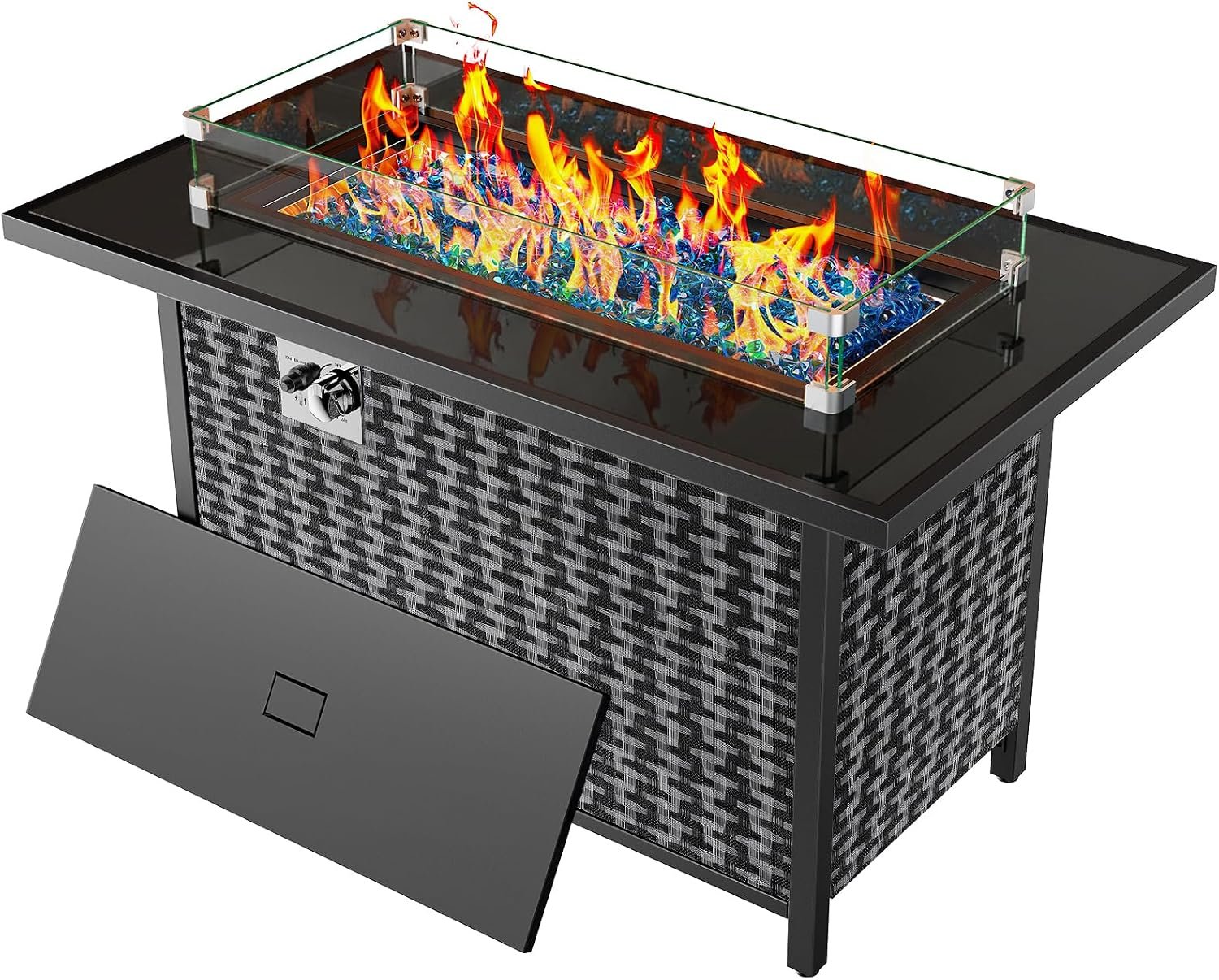 Ciays CIFPT3-N1 28" 50,000 BTU Propane Fire Pit Table - Image 10